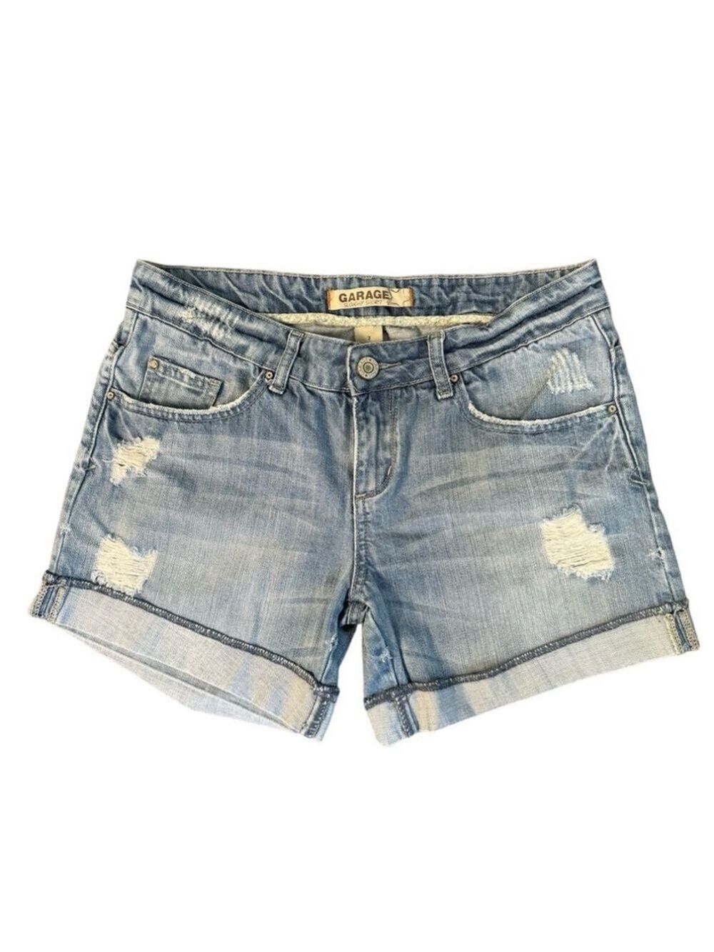 Women's Garage Denim Shorts Size 7 Blue